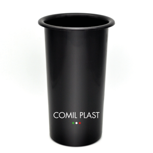 ricambio in plastica Comil Plast per vaso portafiori cimitero loculi colore nero Made in Italy