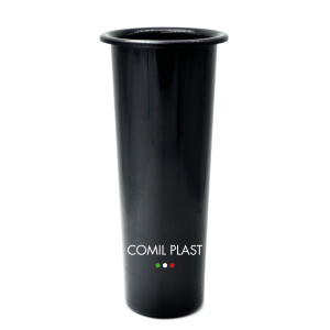 ricambio in plastica Comil Plast per vasi cimiteriali loculi colore nero Made in Italy portafiori per vaso grande in granito
