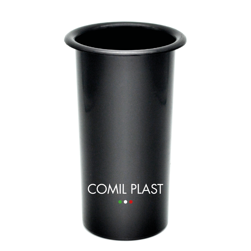 ricambio in plastica Comil Plast per vasi cimiteriali loculi colore nero Made in Italy
