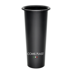 ricambio in plastica Comil Plast per vasi cimiteriali loculi con ghiera colore nero Made in Italy