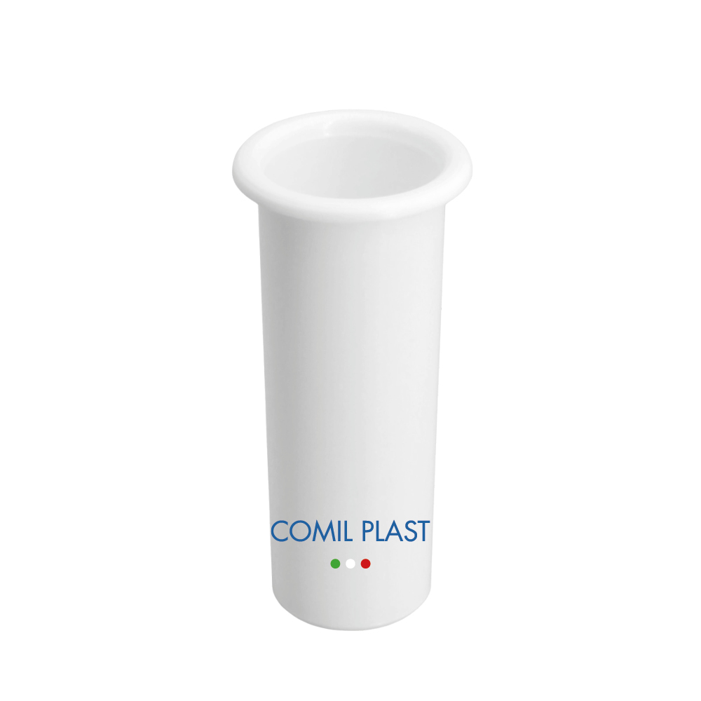 interno in plastica per vaso portafiori ossario piccolo vaso cimitero Comil Plast Made in Italy colore bianco