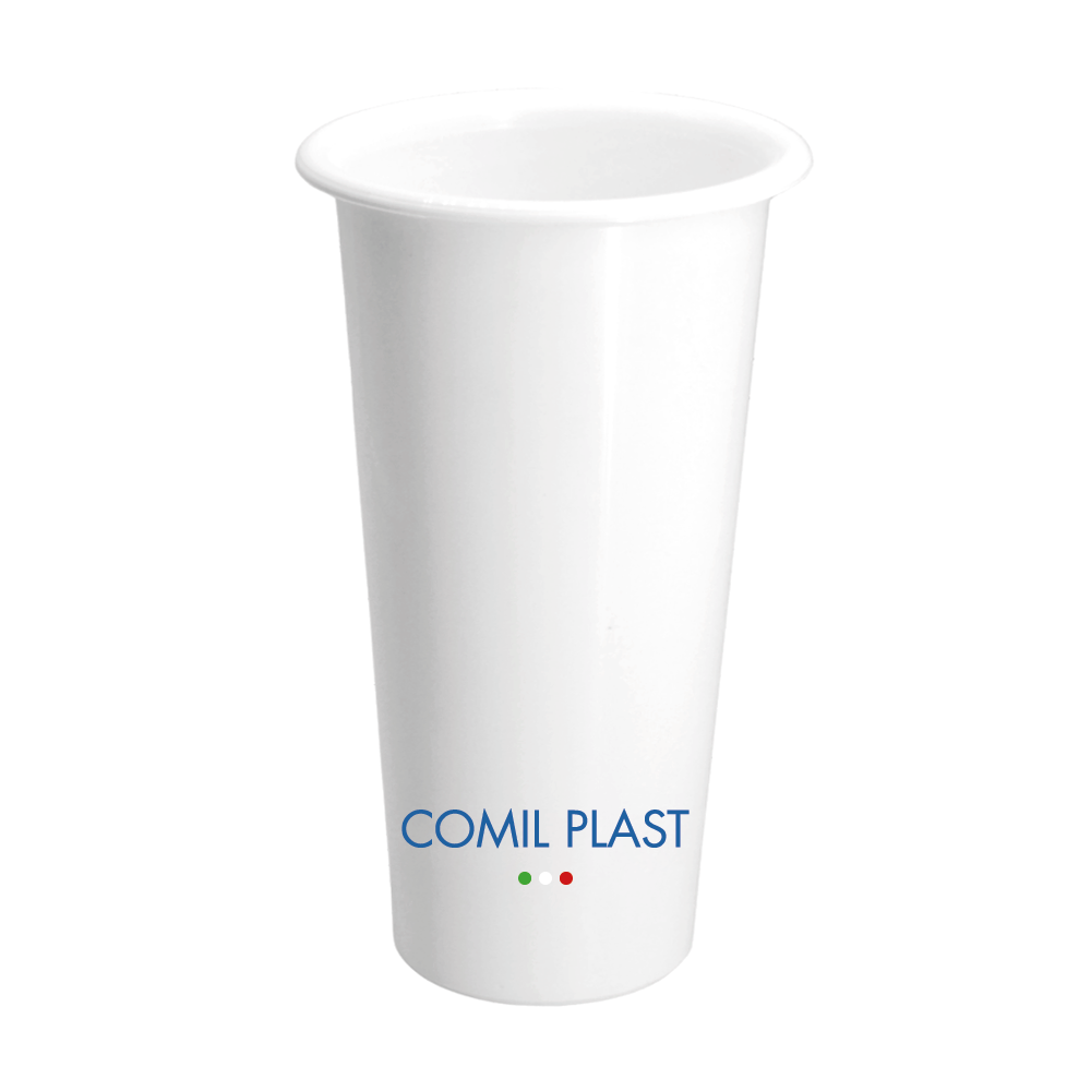 ricambio in plastica Comil Plast per vasi cimiteriali loculi colore bianco Made in Italy